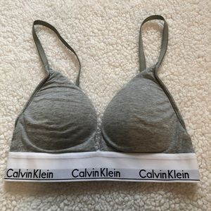 Calvin Klein Grey Top